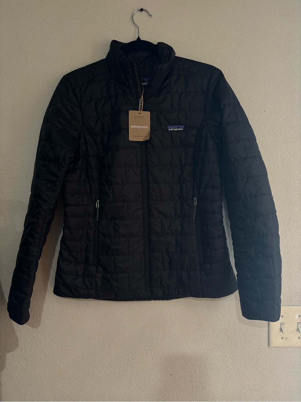 Patagonia Women's Black Quilted Lightweight Puffer Jacket